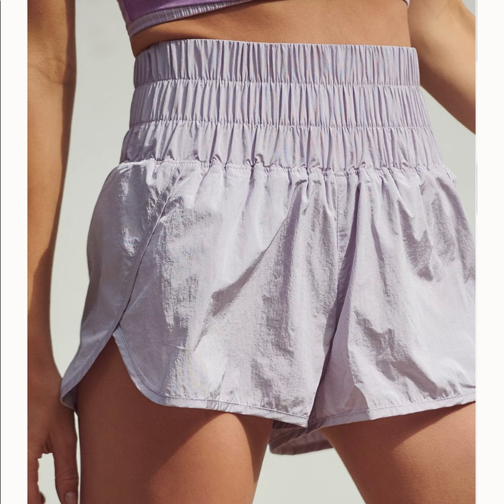 Free people the way home shorts lilac XS